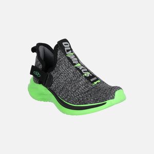Zapatillas Olympikus Maneiro Kids-942 Negro/Verde