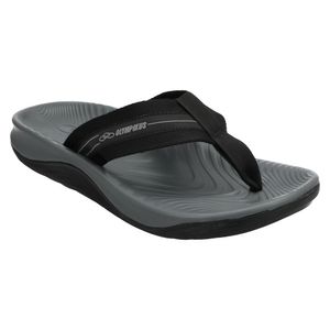 Sandalias Creta-153 Negro/Plomo