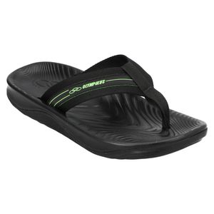 Sandalias Creta-153 Negro/Verde