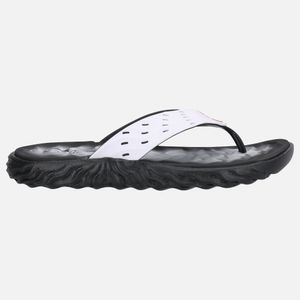 Sandalias Copacabana-852 Blanco/Negro