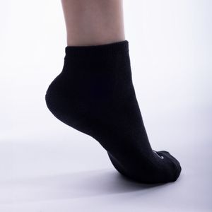 Medias Tripack Corta Fem-919 Negro/Blanco/Gris