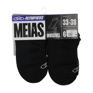 Medias Sixpack Invisible Fem-198 Negro