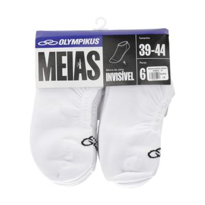 Medias Sixpack Invisible Unissex-197 Blanco