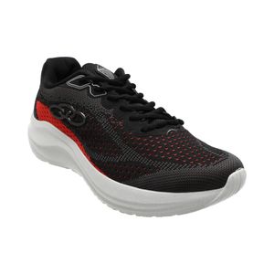 Zapatillas Olympikus Soma-237 Gris Oscuro/Rojo