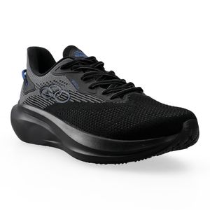 Zapatillas Olympikus Mescla-344 Negro/Plomo