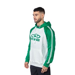 Polera Luther Masc-111 Blanco/Verde