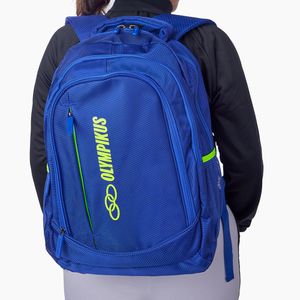 Mochila Comfort-803 Azul/Limon