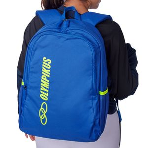 Mochila Essential-806 Azul/Limon