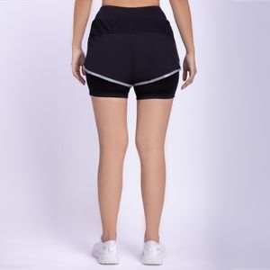 Short 2 Em 1 F-280 Negro