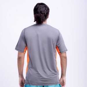 Polo T-Shirt Recorte Masculina-605 Plomo
